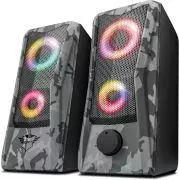 Trust Gaming GXT 606 Javv 2.0 PC Lautsprecher 12W RGB Speaker Set