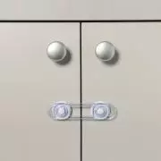 Dreambaby Flexible Schubladensicherung Schranksicherung Babysicherung [2er]