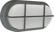 as-Schwabe LED Wandleuchte Oval 20W 1680lm Außenleuchte IP65 Kellerlampe