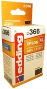 Edding EDD-366 Druckerpatrone Multipack Kompatibel für Epson 18XL Schwarz