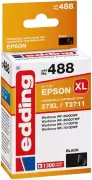 Edding Druckerpatrone EDD-488 Multipack Kompatibel für Epson 27XL, T2711 Schwarz