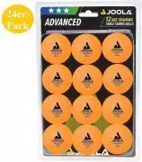 JOOLA® Training 40mm Tischtennis Bälle Ping Pong [24ER PACK]