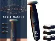 King C. Gillette Style Master Bart Trimmer mit 1 4D-Klinge 3 Kammaufsätze Männer