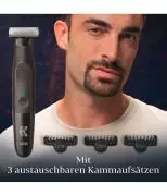 King C. Gillette Style Master Bart Trimmer mit 1 4D-Klinge 3 Kammaufsätze Männer