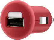 Belkin Auto KFZ Ladegerät USB Adapter Zigarettenanzünder Ladeadapter 9V Rot