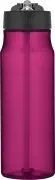 Thermos Trinkflasche mit Trinkhalm Wasserdicht 770 Ml Rosa BPA Frei