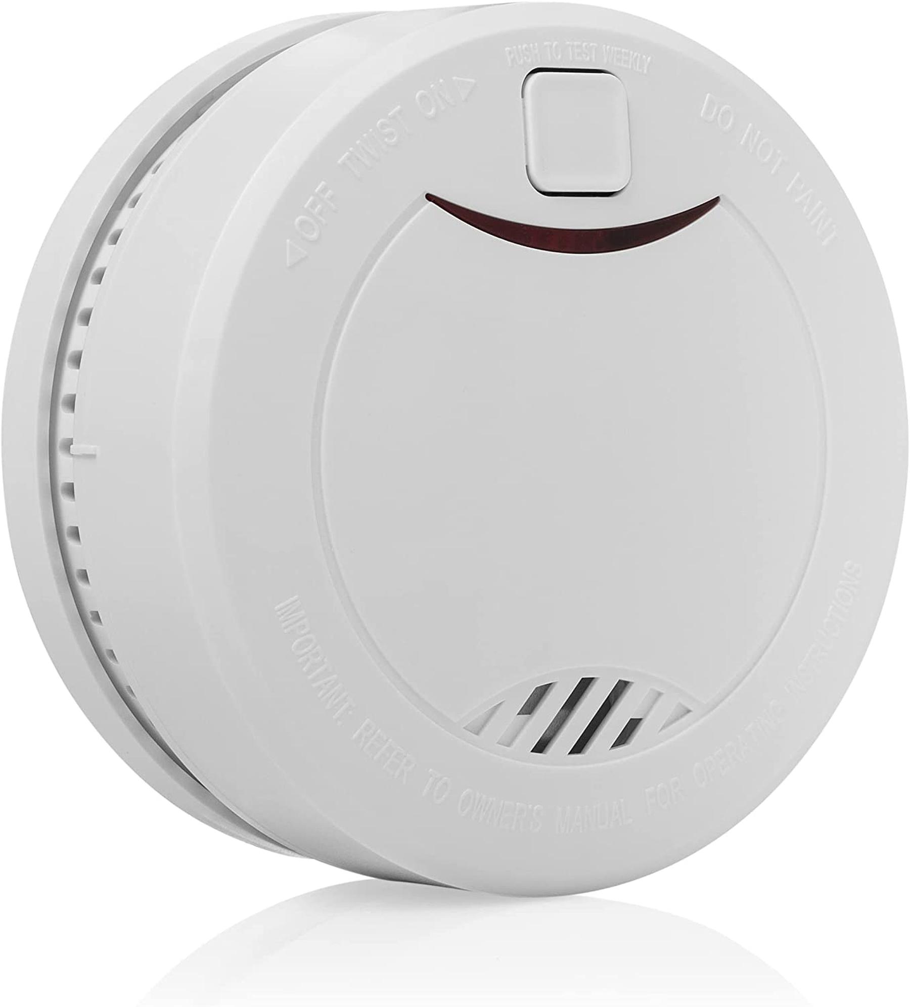 Smartwares Rauchmelder 10 Jahres Rauchmelder mit großer Prüftaste