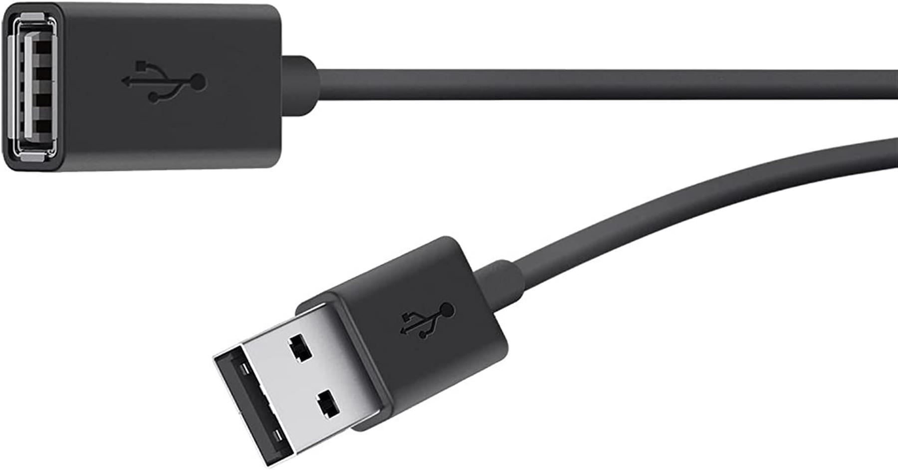 Belkin USB Kabel USB 2.0 Verlängerungskabel 1,8m 
