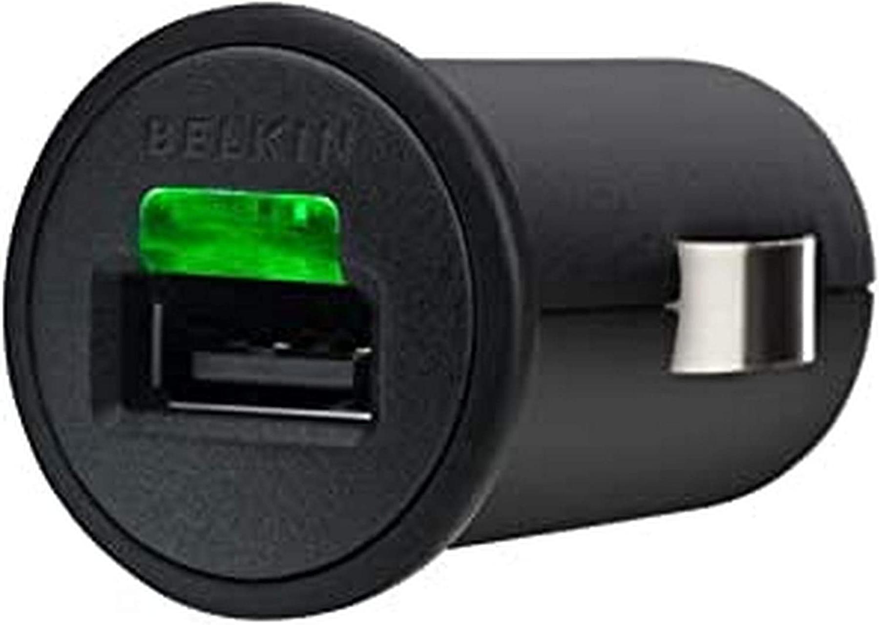 Belkin Auto KFZ Ladegerät Universal Zigarettenanzünder USB Charger  + IPhone Kabel 