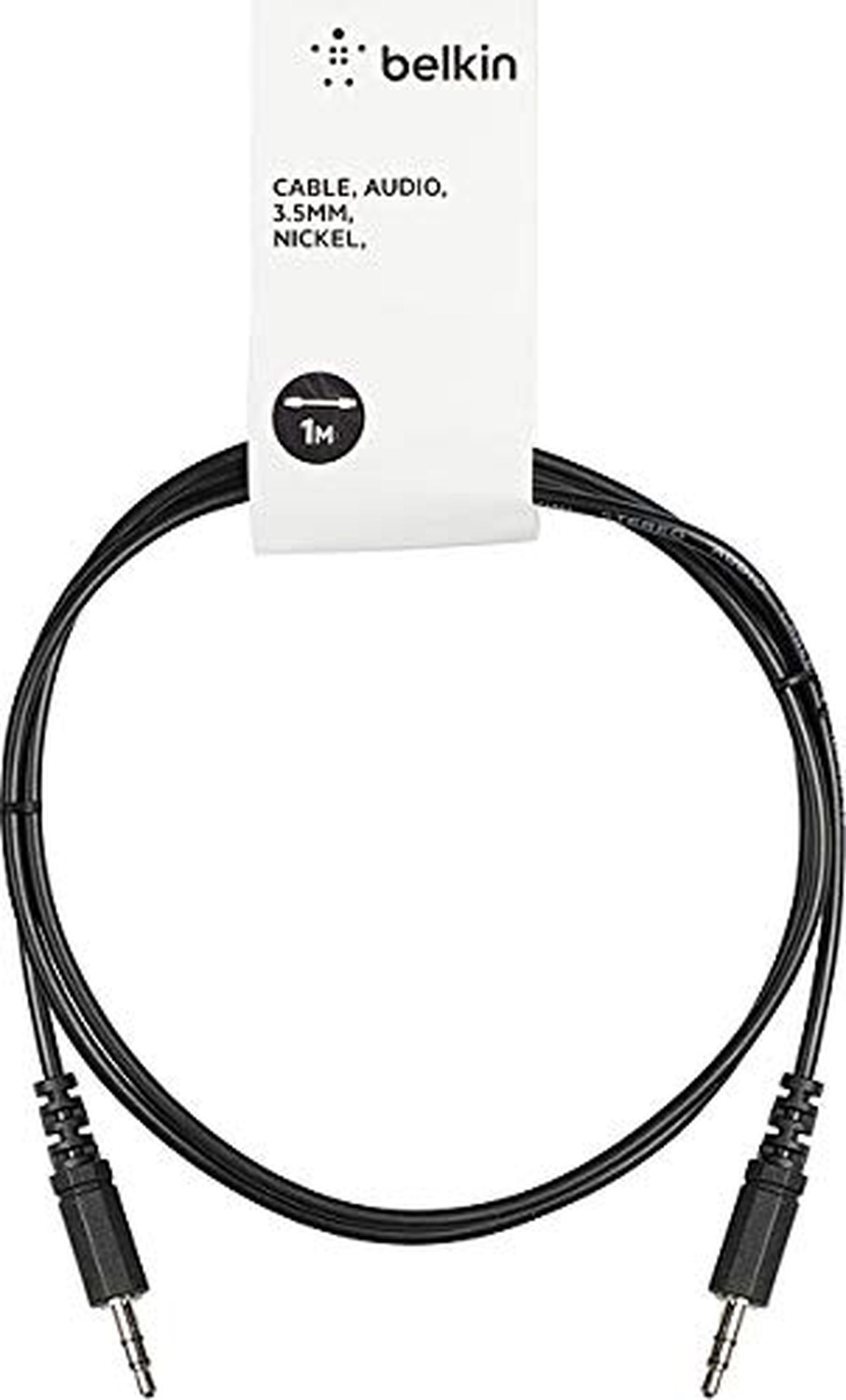 Belkin Audio Kabel 3,5mm Klinkenkabel 2m Stereo AUX Kabel 