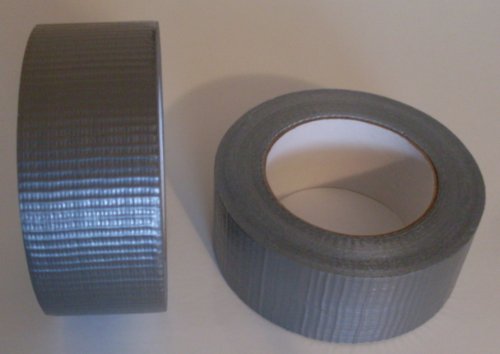 1x Profi Panzertape Gewebeband 50 m x 48 mm 'Ultra Strong' Silber