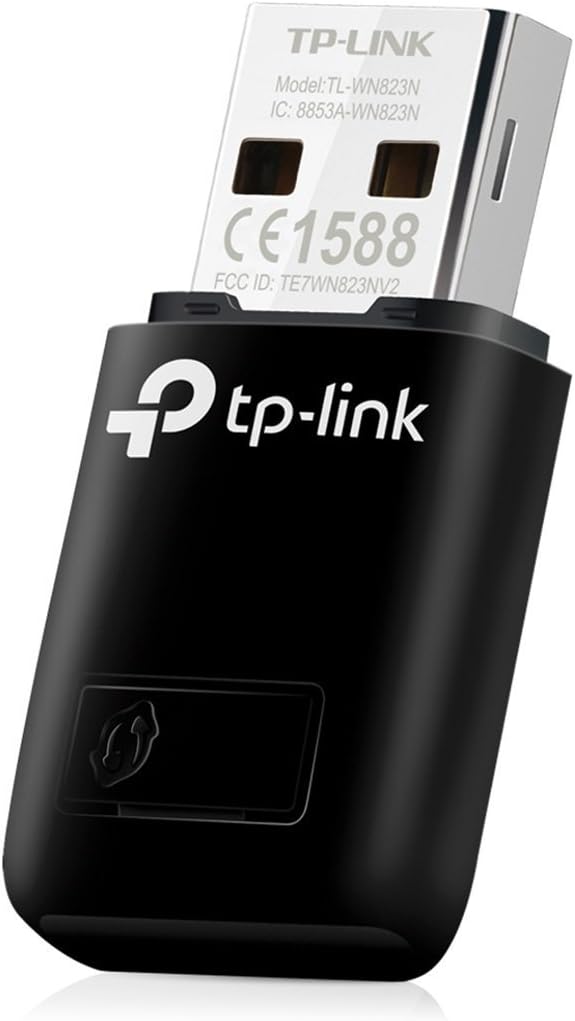 TP-Link TL-WN823N Mini WLAN USB 2.0 Stick 300Mbps Wireless Adapter [B-WARE]