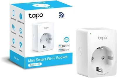 TP-Link Steckdose Wlan Wifi Steckdosenadapter Tapo100 kompatibel Alexa Google Smart home