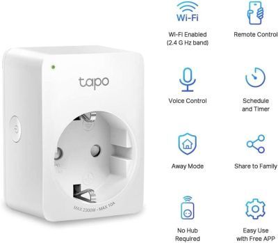 TP-Link Tapo100 Steckdose Wlan Wifi Steckdosenadapter [B-WARE]