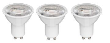 OSRAM GU10 LED Lampe Leuchtmittel 4,5W = 50W Birne Spot Strahler Tageslicht 6500K 36° [3er-Pack]