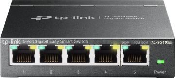 TP-Link TL-SG105E 5-Ports Gigabit Netzwerk Switch Ethernet verteiler highspeed und energisparend