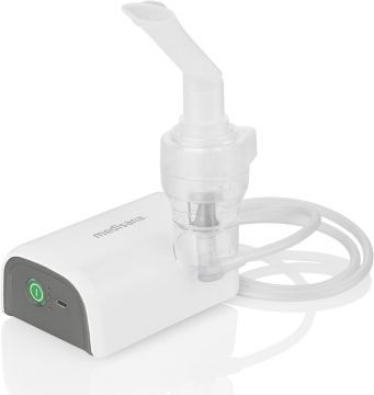 medisana IN 600 Inhalator Kompressor Vernebler mit Mundstück und Maske für Erwachsene und Kinder