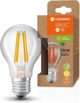 LEDVANCE LED Stromsparlampe E27 Warmweiß 100W Glühbirne