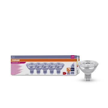 OSRAM GU5.3 LED 4.9W Leuchtmittel Lampe Dimmbar [5er Pack]