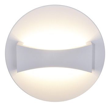 Eco Light moderne LED Wandleuchte, 6 W [Energieklasse A+] 450Lumen 