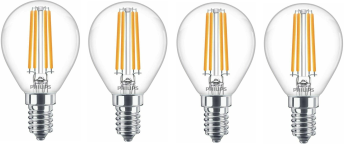 Philips E14 LED 6.5W = 60W Leuchtmittel 806Lumen Lampe Licht 4000K 4er-Pack 