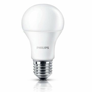 Philips E27 LED Lampe Birne ersetzt 60W A+ 3000 Kelvin 806 Lumen matt leuchte