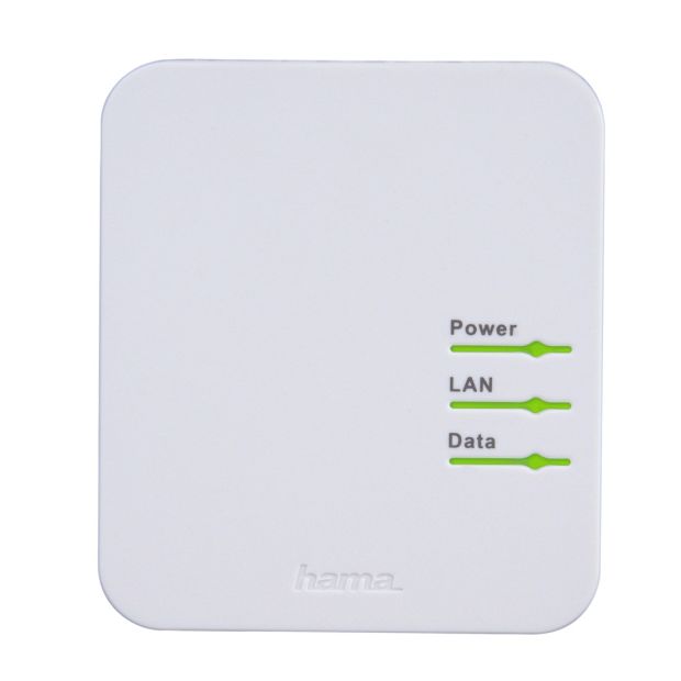 Hama 500 Mbps Mini Powerline Adapter Starter KIT [2er Pack]