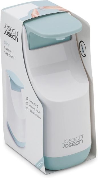 Joseph Joseph, slim Compact Soap Pump (Blue) Joseph Joseph, slim Compact Soap Pump (Blue)