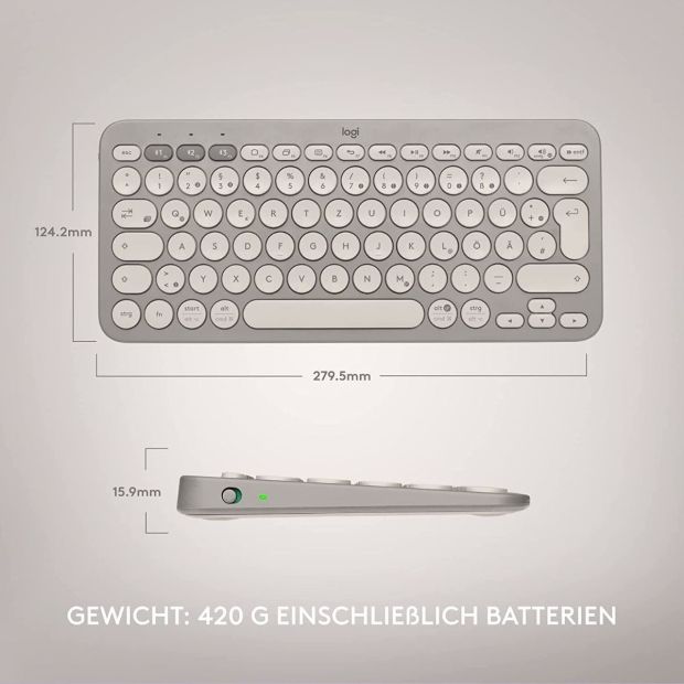 Logitech K380 Kabellose Tastatur Wireless Spanisches Layout [B-WARE]