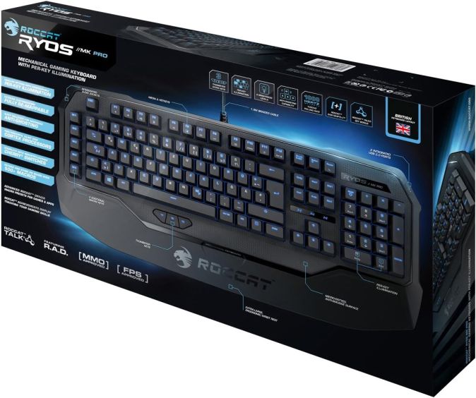Roccat Ryos MK Pro Mechanische Gaming Tastatur UK Layout [B-WARE]