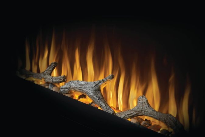 Napoleon Premium Fire Purview 60 Treibholz Kaminholz Elektrokamin Deko 60"