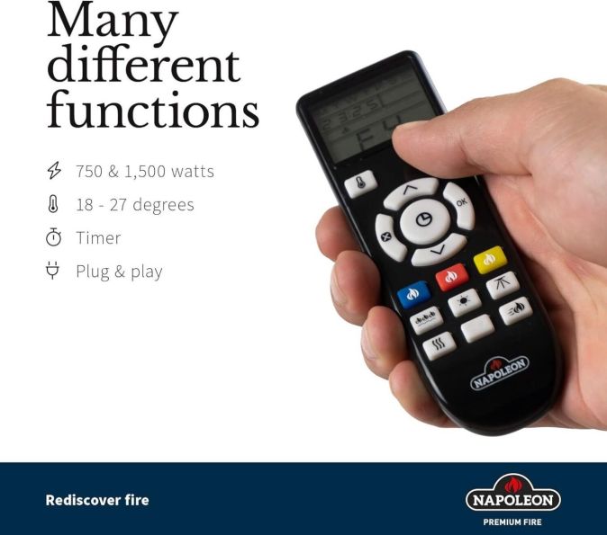 Napoleon Premium Fire Cara Elektrokamin Wandkamin 150cm Napoleon Premium Fire Cara Elektrokamin Wandkamin 150cm