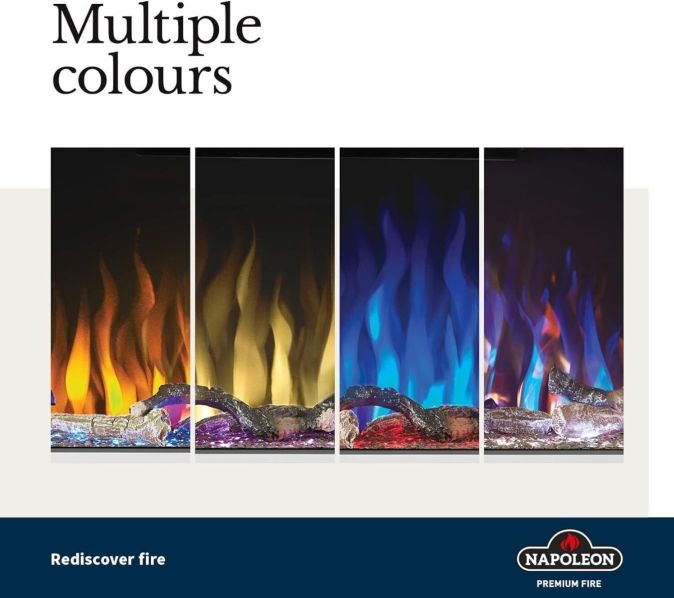 Napoleon Premium Fire Cara Elektrokamin Wandkamin 150cm Napoleon Premium Fire Cara Elektrokamin Wandkamin 150cm