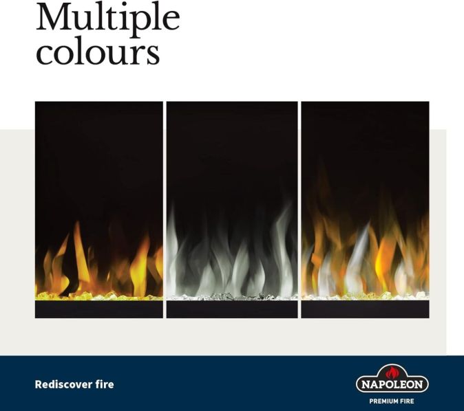 Napoleon Premium Fire  Purview 42 Elektrokamin Elektrischer Kamin mit Fernbedienung 