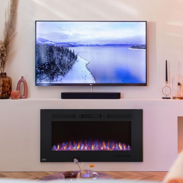 Napoleon Allure Phantom 42 Elektro-Kamineinsatz Wandkamin Elektrisch Kamin 