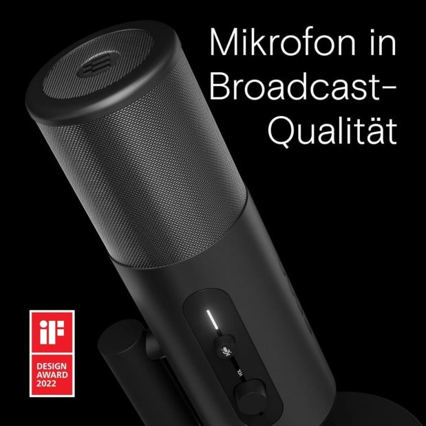 EPOS H6Pro Gaming Kopfhörer mit B20 Streaming Mikrofon
