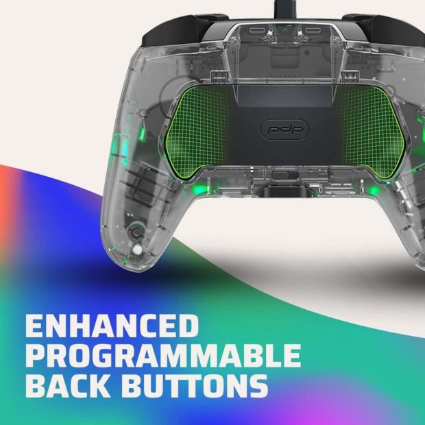 PDP Afterglow Deluxe Gamepad LED Gaming-Controller für Nintendo Switch [B-WARE]