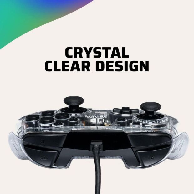PDP Afterglow Deluxe Gamepad LED Gaming-Controller für Nintendo Switch [B-WARE]