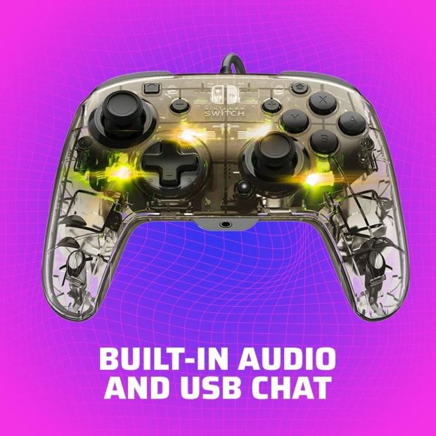 PDP Afterglow Deluxe Gamepad LED Gaming-Controller für Nintendo Switch [B-WARE]