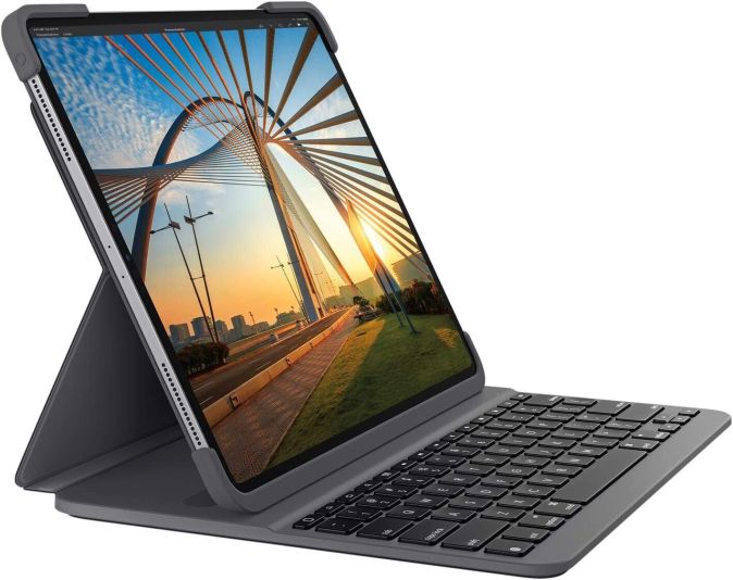 Logitech Slim Case Bluetooth Tastatur Schutzhülle FR Layout [B-WARE]