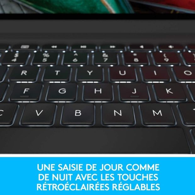 Logitech Slim Case Bluetooth Tastatur Schutzhülle FR Layout [B-WARE]
