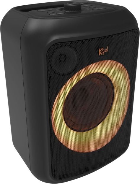 Klipsch GIG XL Partylautsprecher Bluetooth Lautsprecher Lichteffekte 8 Stunden
