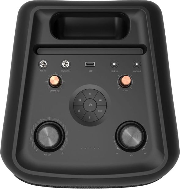 Klipsch GIG XL Partylautsprecher Bluetooth Lautsprecher Lichteffekte 8 Stunden