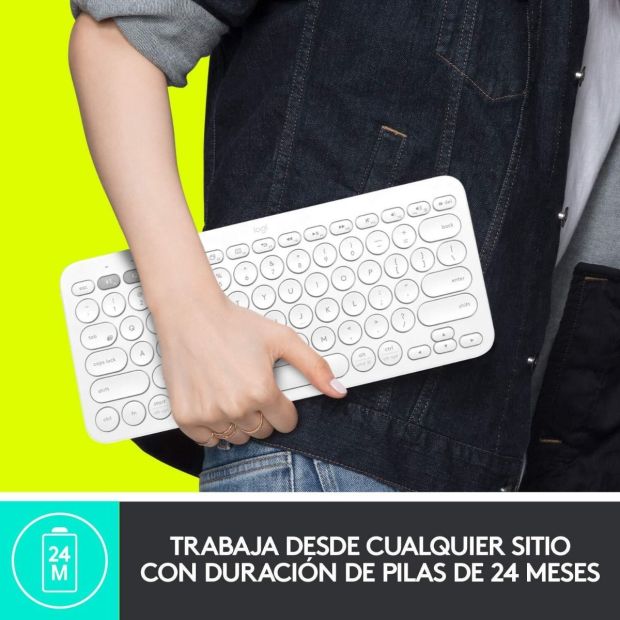 Logitech K380 Kabellose Bluetooth Tastatur Spanisches Layout [B-WARE]