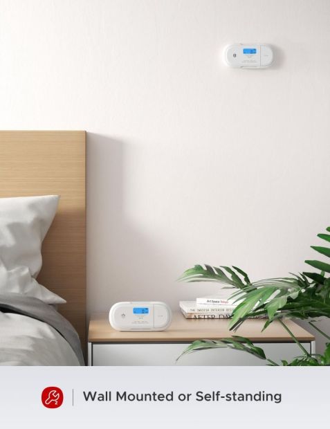 X-Sense CO Melder XC04-WX WLAN Smart-Kohlenmonoxidmelder Home Security-App