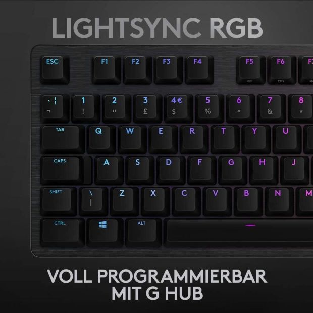 Logitech G512 Mechanische Gaming Tastatur RGB Spanisches Layout [B-WARE]