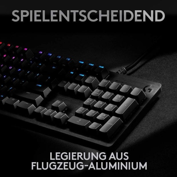 Logitech G512 Mechanische Gaming Tastatur RGB Spanisches Layout [B-WARE]