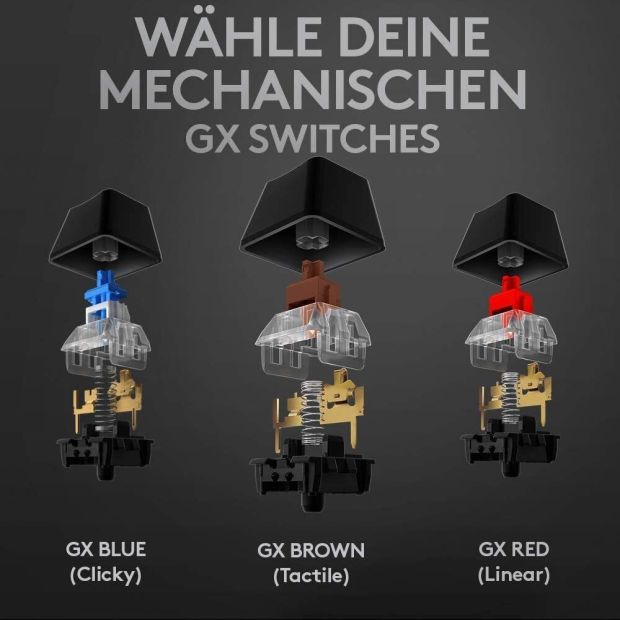 Logitech G512 Mechanische Gaming Tastatur RGB Spanisches Layout [B-WARE]