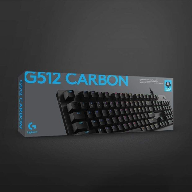 Logitech G512 Mechanische Gaming Tastatur RGB Spanisches Layout [B-WARE]