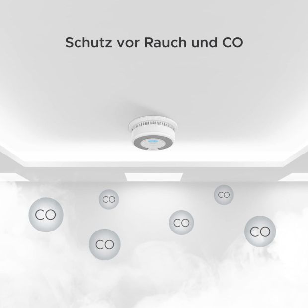 X-Sense Rauchmelder SC07 Kohlenmonoxidmelder CO Melder 10 Jahre Batterie X-Sense Rauchmelder SC07 Kohlenmonoxidmelder CO Melder 10 Jahre Batterie